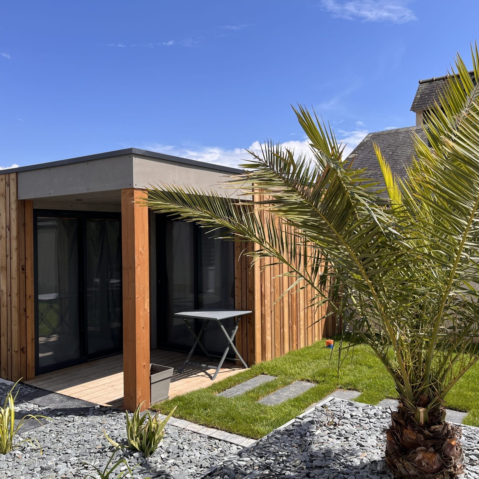 photo studio de jardin en bois