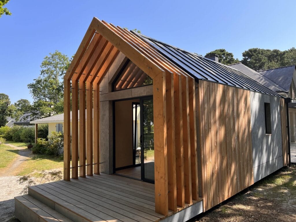 studio de jardin terrasse