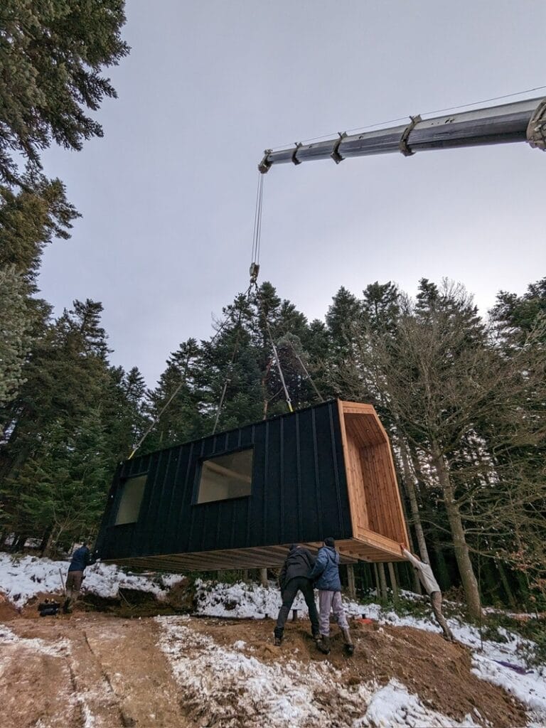 studio de jardin installation